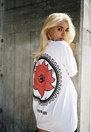 LOTUS WHITE TEE