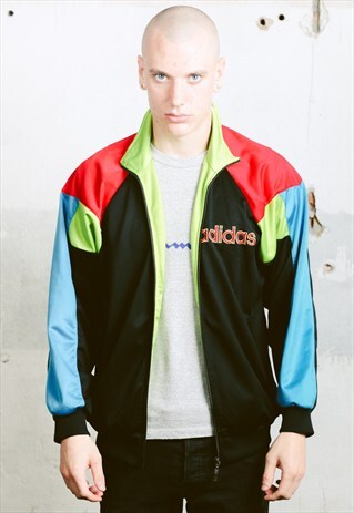VINTAGE BOLD ADIDAS TRACK JACKET