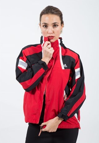 ON SALE VINTAGE 90S ADIDAS SPORT JACKET / S8743