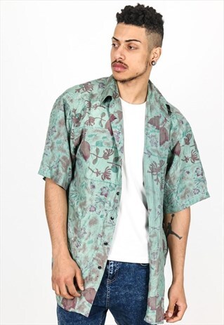 VINTAGE PATTERNED SHIRT S267
