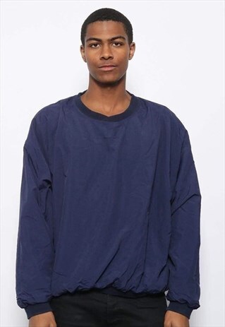 VINTAGE LACOSTE JACKET SWEATSHIRT NAVY BLUE