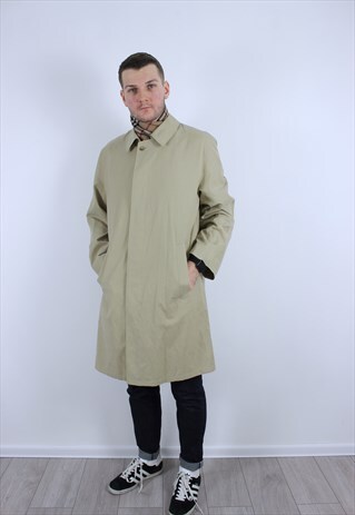 VINTAGE BOGNER TRENCH COAT JACKET MEN