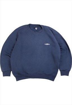 Vintage  Umbro Sweatshirt Heavyweight Crewneck Navy Blue
