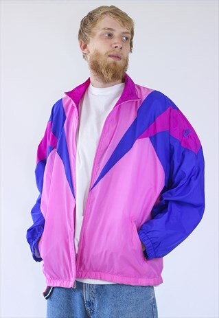 VINTAGE MENS NIKE TRACK SUIT TEAM WINDBREAKER JACKET