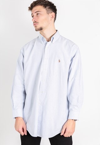 VINTAGE 80S CLASSIC POLO RALPH LAUREN SHIRT / 4952