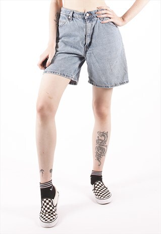 VINTAGE LEVI'S LIGHT BLUE HIGH WAISTED SHORTS /MM3274