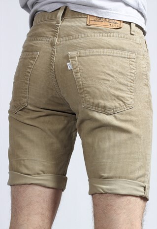 VINTAGE LEVI'S CORDUROY SHORTS
