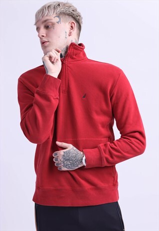 VINTAGE NAUTICA 1/4 ZIP SWEATSHIRT