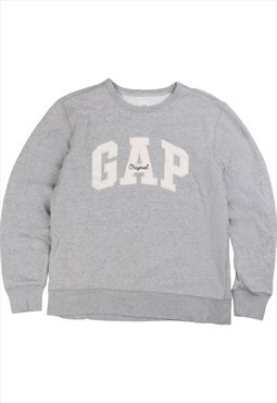 Vintage  Gap Sweatshirt Heavyweight Spellout Crewneck Grey