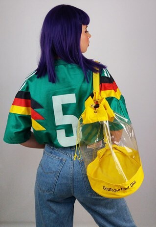 VINTAGE DEUTSCHE POST DHL CLEAR PVC BACKPACK