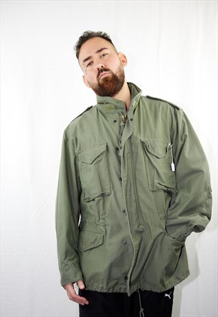 VINTAGE ARMY SURPLUS PARKA JACKET
