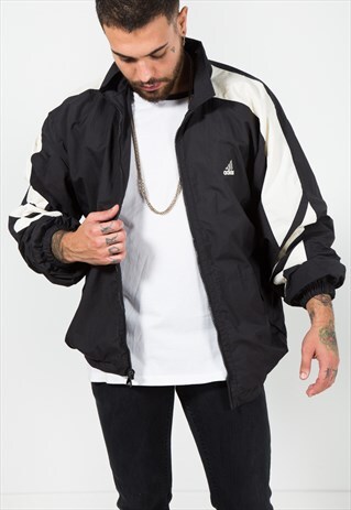 VINTAGE 80S ADIDAS WINDBRAKER JACKET / S1540