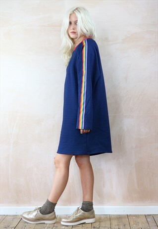 RAINBOW SWEAT DRESS