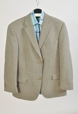 Vintage 00s blazer jacket in light green