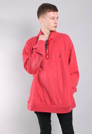 VINTAGE NAUTICA 1/4 ZIP SWEATSHIRT