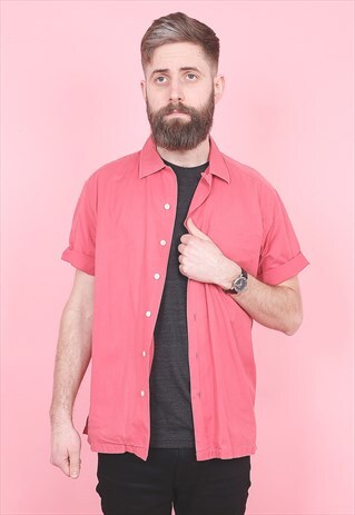 VINTAGE POLO RALPH LAUREN SHORT SLEEVED SHIRT /R8066