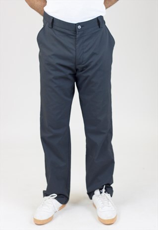 VINTAGE 90'S NIKE BLACK GOLF STYLE PANTS