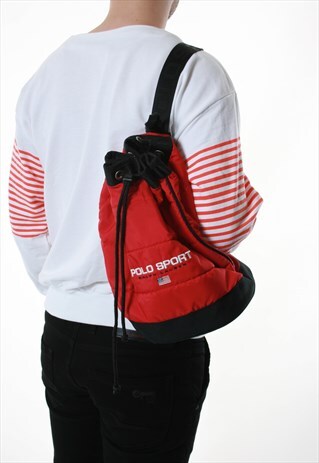 90S VINTAGE VTG RARE POLO SPORT RALPH LAUREN BACKPACK