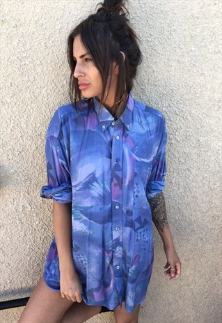OVERSIZED RETRO 90S 80S VINTAGE UNISEX FESTIVAL SHIRT
