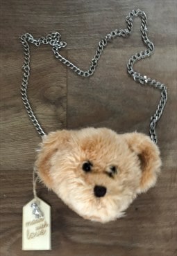 Designer teddy bear bag 