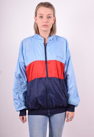 ADIDAS WOMENS VINTAGE JACKET XXL MULTI 90'S