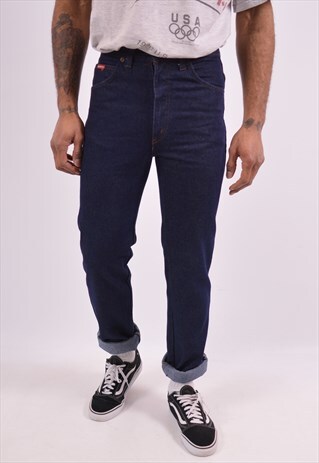 CARRERA MENS VINTAGE JEANS W28 L36 BLUE 90S