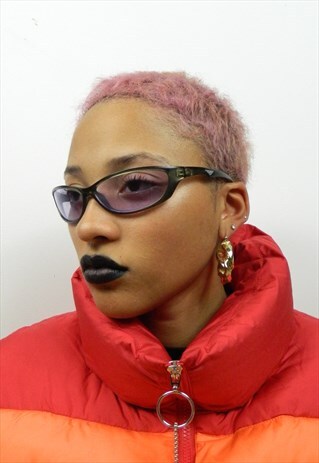 VINTAGE KANGOL PURPLE LENS UNISEX SUNGLASSES