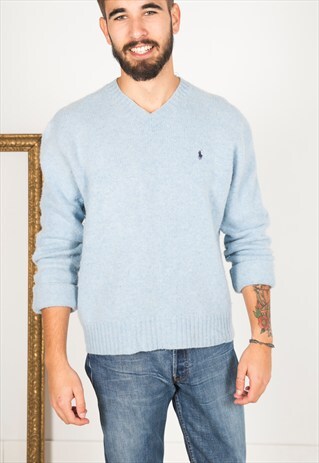 VINTAGE 80S POLO RALPH LAUREN JUMPER / R4124C405