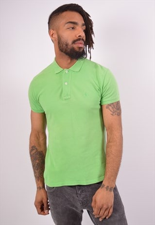 VINTAGE POLO RALPH LAUREN SPORT POLO SHIRT GREEN