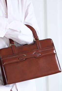 Leather handbag Emy France