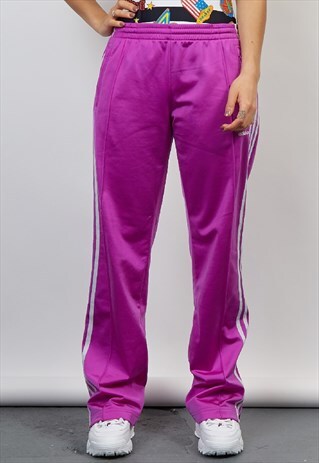 VINTAGE 90'S ADIDAS PURPLE JOGGERS