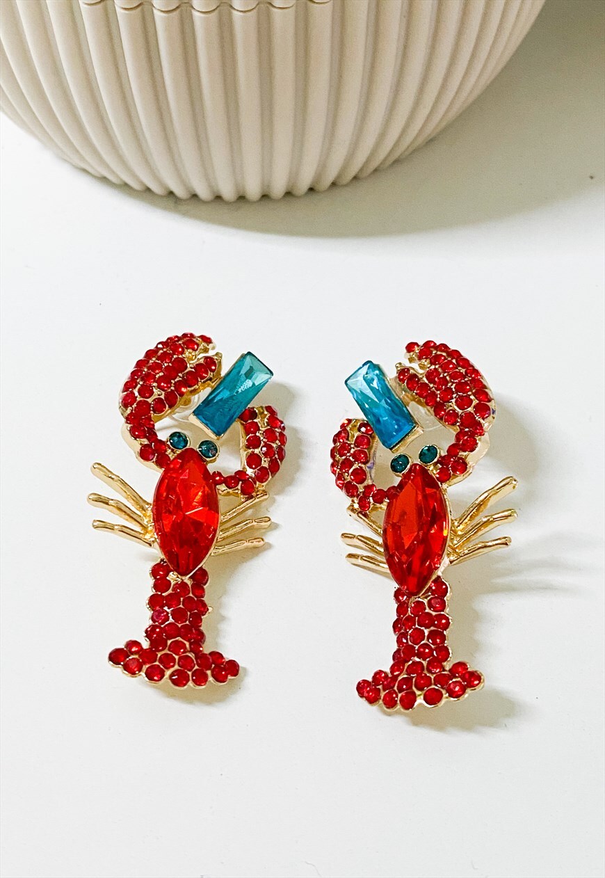 Swarovski deals lobster earring