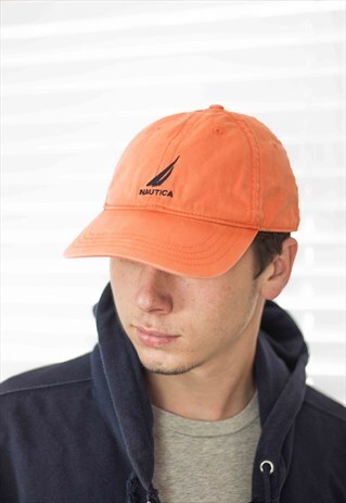 VINTAGE NAUTICA HAT CAP LOGO 90S 3.7