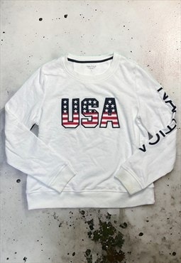 Vintage Nautica USA Spell Out Sweatshirt
