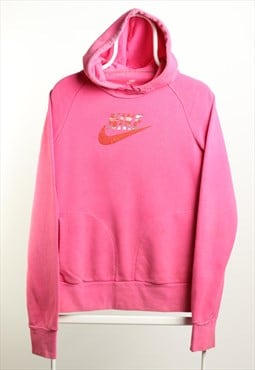 Vintage Nike Large Logo Hoodie Pink