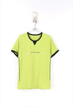 Vintage Champion T-Shirt in Yellow - S