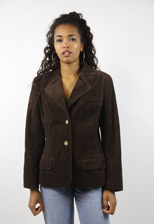 VINTAGE TOMMY HILFIGER CORD BLAZER JACKET