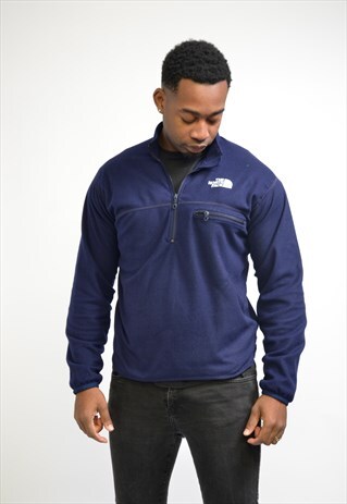 VINTAGE NORTH FACE 1/4 ZIP FLEECE
