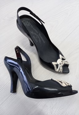 00's Vivienne Westwood X Melissa Shoes Heels Black