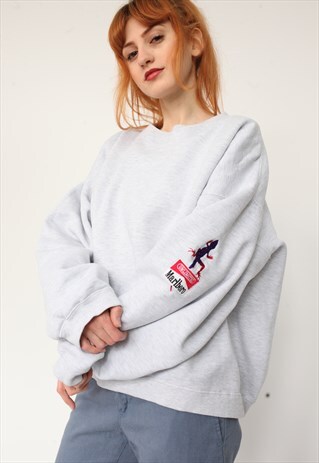 VINTAGE 80'S MARLBORO OVERSIZE SWEATSHIRT