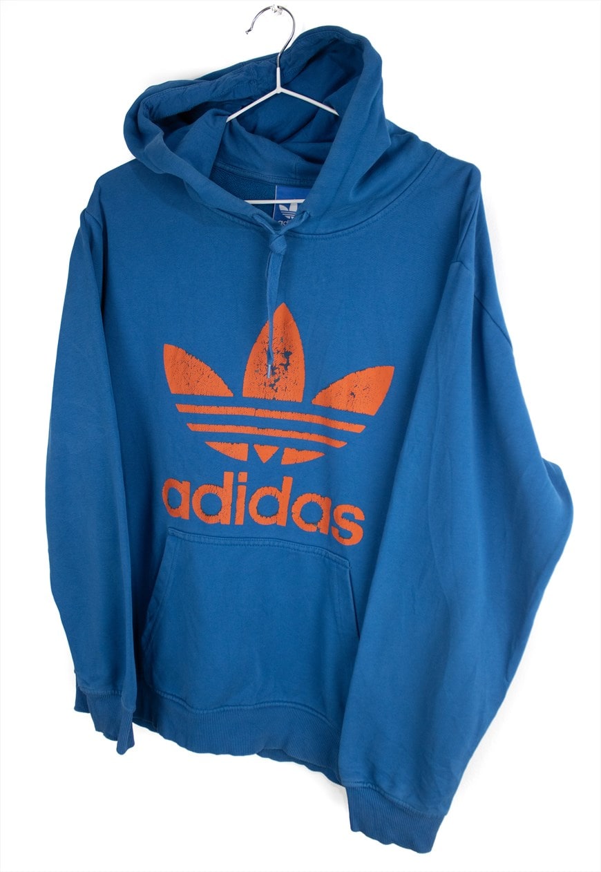 Blue and orange store adidas hoodie