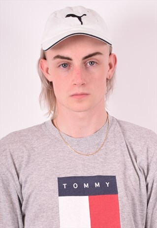 PUMA MENS VINTAGE CAP ONE SIZE WHITE 90S