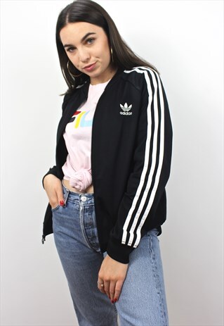 90'S RETRO BLACK BOMBER JACKET