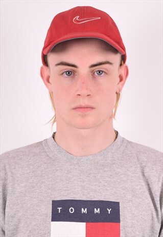 NIKE MENS VINTAGE CAP ONE SIZE RED 90S