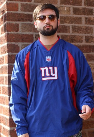 VINTAGE NEW YORK GIANTS NFL REEBOK JACKET