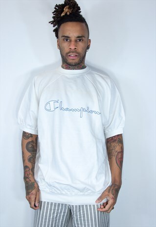 CHAMPION SHORTSLEEVE SWEATSHIRT