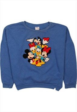 Vintage 90's Disney Sweatshirt Mickey & Minnie Mouse Crew