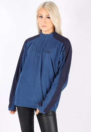 VINTAGE THE NORTH FACE FLEECE JUMPER SWEATER OVERSIZED M