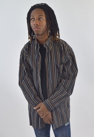 VINTAGE 90S STRIPED CORDUROY SHIRT
