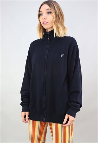 VINTAGE RETRO OVERSIZED GANT TRACK TOP